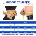 ERARROW Back Braces for Men and Women, Back Support Belt for Lower Back Pain Relief with 6 Stays, Breathable Anti-skid Lumbar Support Belt with Dual Adjustable Straps for Sciatica,Herniated Disc(L/XL) from Erarrow