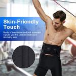 ERARROW Back Braces for Men and Women, Back Support Belt for Lower Back Pain Relief with 6 Stays, Breathable Anti-skid Lumbar Support Belt with Dual Adjustable Straps for Sciatica,Herniated Disc(L/XL) from Erarrow