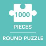 Circle of Avian Friends 1000 Piece Round Puzzle from Galison - Challenging Puzzle with Stunning Art of Birds and Flowers by Geninne Zlatkis, Thick and Sturdy Pieces, Makes a Great Gift! by Galison