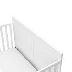 Storkcraft Alpine 5-in-1 Convertible Crib (White) â GREENGUARD Gold Certified, Converts to Toddler Bed and Full-Size Bed, Fits Standard Full-Size Crib Mattress, Adjustable Mattress Support Base from Storkcraft