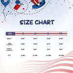 Kislio 4th of July Baby Boy Clothes American Flag Vest Tank Top Stripe Shorts Set Summer Infant Baby Boy 2Pcs Outfit from 