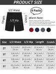 Resinta 4 Packs Toddler Boy Mesh Shorts with Pockets Quick Dry Boys Athletic Performance Basketball Shorts with Drawstring by Resinta