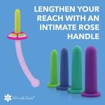 Intimate Rose Large 4-Pack Silicone Dilators for Women & Men, Sizes 5-8 from Intimate Rose