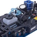 ZRYYWAN 2.4G Nitro RC Cars Truck 1/10 14IN Professional High-Speed Drift Remote Control Car Nitrogen Drive 4WD 80KM/H Metal Chassis Gas RC Cars Adult Children Toy Gift by ZRYYWAN