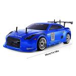 ZRYYWAN 2.4G Nitro RC Cars Truck 1/10 14IN Professional High-Speed Drift Remote Control Car Nitrogen Drive 4WD 80KM/H Metal Chassis Gas RC Cars Adult Children Toy Gift by ZRYYWAN