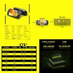 HMNY GPD Win 4-[AMD Ryzen 7 6800U CPU] 6 Inch Mini Handheld Video Game Console Win 11 Laptop 1920 * 1080 Touch Screen Tablet PC (32GB+2TB) by HMNY