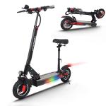 KUGOO Kirin M4Pro Electric Scooter Adults, 864WH Power, 43Miles Range, 30MPH Max Speed, 10" Off-Road Tires, Folding Commuter Electric Scooter with Seat from Shenzhen Teamgee Electronics Co.,Ltd