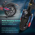 KUGOO Kirin M4Pro Electric Scooter Adults, 864WH Power, 43Miles Range, 30MPH Max Speed, 10" Off-Road Tires, Folding Commuter Electric Scooter with Seat from Shenzhen Teamgee Electronics Co.,Ltd