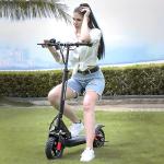 KUGOO Kirin M4Pro Electric Scooter Adults, 864WH Power, 43Miles Range, 30MPH Max Speed, 10" Off-Road Tires, Folding Commuter Electric Scooter with Seat from Shenzhen Teamgee Electronics Co.,Ltd