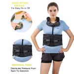 TODDOBRA TLSO Thoracic Full Back Brace for Men and Women - Universal Treat Kyphosis, Compression Fractures, Osteoporosis, Upper Spine Injuries, and Pre or Post Surgery with Hard Lumbar Support by TODDOBRA