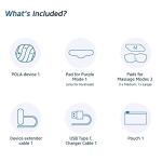 Ybrain Pola - Wearable Sleep Aid Device for Insomnia and Relaxation Neurostimulation Tech for Better Sleep and Calming, Relieve Stress and Anxiety, Relax Muscle by YBRAIN