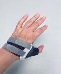 BSOS Orthopedic 105100 CMC Thumb Brace + Undersleeve- CMC Thumb Ring for Relief of Osteoarthritis Pain, Arthritis, CMC Joint Pain. Stabilizes Thumb CMC Joint Without Limiting Hand Function. Medical Grade, Made in Germany, Orthopedic (Small, Left) by BSOS 