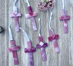 Handmade Glass Cross for Mother with Poem- Unique Gift for Mom on Christmas, Mother's Day, Birthday by The Grandparent Gift Co.