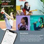 Smart Breathing Trainer for Exercise Breath Health and Training Pulmonary Muscle, The Fitness Power Exerciser for Breathe Machine,Portable Power Breather Device|imst Breathing Device from Kingfom