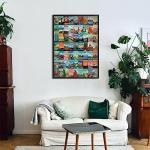 National Parks Puzzle for Adults 1000 Pieces, Travel Poster Landscape Puzzle Including Zion Yellowstone Yosemite, Nature Jigsaw Puzzles Scenery Mountain Scene from PICKFORU