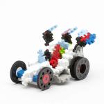 PLUS PLUS - GO! Educational Tub Wheel Mix - 2,600 Pieces / 15 Chassis / 24 Wheels / 36 Big Wheels - Construction Building Stem / Steam Toy, Kids Mini Puzzle Blocks from Plus-Plus