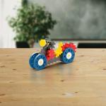 PLUS PLUS - GO! Educational Tub Wheel Mix - 2,600 Pieces / 15 Chassis / 24 Wheels / 36 Big Wheels - Construction Building Stem / Steam Toy, Kids Mini Puzzle Blocks from Plus-Plus