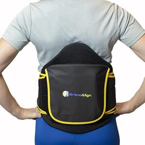 Brace Direct LSO Back Brace for Lower Back Pain - Pain Relief from Herniated, Bulging, Slipped Disc, Fractures- Lower Back Support Belt for Men and Women from Brace Direct