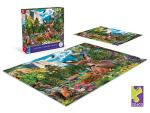 Ceaco - Harmony Collection - Deer Harmony - 550 Piece Jigsaw Puzzle by Ceaco