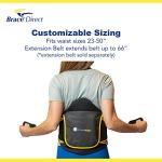 Brace Direct LSO Back Brace for Lower Back Pain - Pain Relief from Herniated, Bulging, Slipped Disc, Fractures- Lower Back Support Belt for Men and Women from Brace Direct
