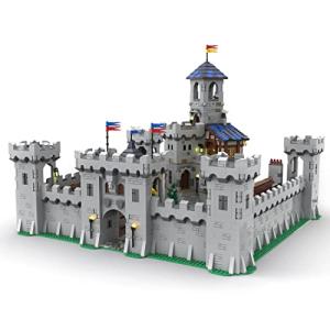 Topoo Medieval Castle Building Kit, Street View House Modular Building Blocks Set Compatible with Lego Architecture Creator 4363Pcs MOC-113656 from Topoo