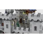 Topoo Medieval Castle Building Kit, Street View House Modular Building Blocks Set Compatible with Lego Architecture Creator 4363Pcs MOC-113656 from Topoo