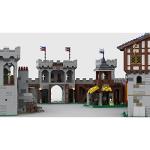 Topoo Medieval Castle Building Kit, Street View House Modular Building Blocks Set Compatible with Lego Architecture Creator 4363Pcs MOC-113656 from Topoo