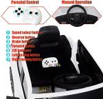 Americas Toys Kids Ride On Truck â 12V Ride-On with Remote Control â Pick-up Electric Truck Vehicle with 4 Wheels Suspension, Open Doors, Seat Belt, MP3 Music, Trunk Compatible with Chevrolet White by Chuzhou Bettyma Baby Carrier Co., LTD.