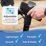 So Lite Glide Backsaver Rollator Walker - Upright Walkers for Seniors with Seat and Armrest - Stand Up Rolling Walker (Black) from Journey Health & Lifestyle