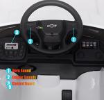 Americas Toys Kids Ride On Truck â 12V Ride-On with Remote Control â Pick-up Electric Truck Vehicle with 4 Wheels Suspension, Open Doors, Seat Belt, MP3 Music, Trunk Compatible with Chevrolet White by Chuzhou Bettyma Baby Carrier Co., LTD.