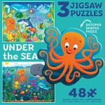 Ceaco - 3 in 1 Multipack - Undersea - (3) 48 Piece Jigsaw Puzzles by Ceaco