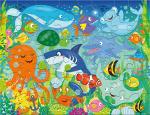 Ceaco - 3 in 1 Multipack - Undersea - (3) 48 Piece Jigsaw Puzzles by Ceaco