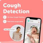 Cubo Ai Plus Smart Baby Monitor and 3-Stand Set | HD Night Vision Camera with A.I. Baby Safety Alerts, Sleep Analytics and Two-Way Audio | iOS, Android and Smart Home Compatible from 