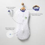 KiddyTurtles Baby Essential 100% Organic Cotton 10Pcs 0-3 Months Baby Clothes Layette Gift Pack for Baby Girls or Baby Boys, Gender Neutral Baby Clothes, Must haves, Baby Shower from 