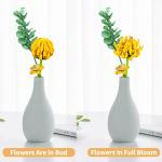 Lucky Doug Flower Bouquet Building Kit - 836 Pcs DIY STEM Flower Building Toys Set, 17 Packs Building Block Flowers for 6+ 6-12 8-12 Kids Girls Adults Botanical Collection Decorative Home Accessories from MOKE