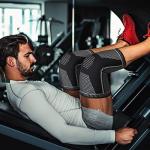 IFWIND 2 Pack Knee Compression Sleeves,Knee Braces for Knee Pain,Knee Sleeves for Men & Women,Knee Support for Basketball,Running,Hiking,Meniscus Tear,Arthritis,Joint Pain Relief from IFWIND