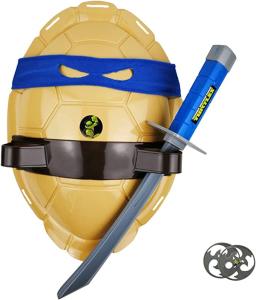 Watstend SuperHero Cosplay Costume for Kids Turtle Shell Blindfold Mask Halloween Stage Cosplay Anime Role Playingï¼Leonardoï¼ from Watstend