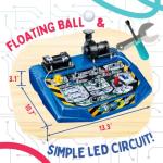 Playz Electrical Circuit Board Engineering Kit for Kids with 25+ STEM Projects Teaching Electricity, Voltage, Currents, Resistance, & Magnetic Science | Gift for Children Age 8, 9, 10, 11, 12, 13+ by Playz