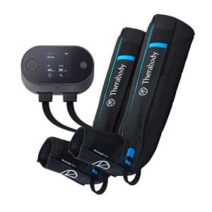 Therabody RecoveryAir PRO - Compression Massage Boots - Customizable Air Pressure and Circulation Recovery Device for Athletes - Muscle Pain Relief System with TruGrade & FastFlush Technology - Medium by TheraGun