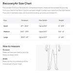 Therabody RecoveryAir PRO - Compression Massage Boots - Customizable Air Pressure and Circulation Recovery Device for Athletes - Muscle Pain Relief System with TruGrade & FastFlush Technology - Medium by TheraGun