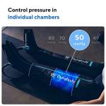 Therabody RecoveryAir PRO - Compression Massage Boots - Customizable Air Pressure and Circulation Recovery Device for Athletes - Muscle Pain Relief System with TruGrade & FastFlush Technology - Medium by TheraGun