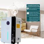 Kevinleo Scent Machine HVAC for 3,500-7,500 sq.ft Area,WiFi App Control,Powerful Scent,100% Configuration WiFi,Waterless,Oil Test,Oil-Left Known,HVAC Scent Diffuser Machine for Hotel Home Business by Kevinleo