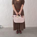 Baby Diaper Caddy Organizer for Girl Boy Rope Nursery Storage Bin Basket Portable Holder Tote Bag for Changing Table Car Travel Baby Shower Gifts Newborn Essentials Registry Must Have Items Pink by XUANGUO