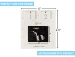 Sonogram Picture Frame | Countdown Weeks | Keepsake Baby Ultrasound Frame | Great Gift for Expecting Parents | Nursery DÃ©cor | Best Baby Announcement | Love at First Sight (6.5 x 6 Inches) from Novo Baby