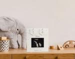 Sonogram Picture Frame | Countdown Weeks | Keepsake Baby Ultrasound Frame | Great Gift for Expecting Parents | Nursery DÃ©cor | Best Baby Announcement | Love at First Sight (6.5 x 6 Inches) from Novo Baby