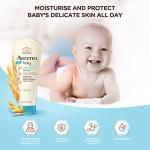 Aveeno Baby Daily Moisture Lotion for Delicate Skin with Natural Colloidal Oatmeal Dimethicone Hypoallergenic Fragrance Phthalate ParabenFree 8 oz, 1 Count by Aveeno Baby