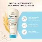 Aveeno Baby Daily Moisture Lotion for Delicate Skin with Natural Colloidal Oatmeal Dimethicone Hypoallergenic Fragrance Phthalate ParabenFree 8 oz, 1 Count by Aveeno Baby