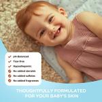 Aveeno Baby Daily Moisture Lotion for Delicate Skin with Natural Colloidal Oatmeal Dimethicone Hypoallergenic Fragrance Phthalate ParabenFree 8 oz, 1 Count by Aveeno Baby