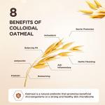 Aveeno Baby Daily Moisture Lotion for Delicate Skin with Natural Colloidal Oatmeal Dimethicone Hypoallergenic Fragrance Phthalate ParabenFree 8 oz, 1 Count by Aveeno Baby