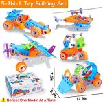 132PCS Building Blocks STEM Toys for 6 7 8 9 10+ Year Old Boys Birthday Gifts Educational Autistic Toy Building Set Stem Projects for Kids Ages 6-8 8-10 8-12 Steam Activities Creative Learning Games from Tsomtto